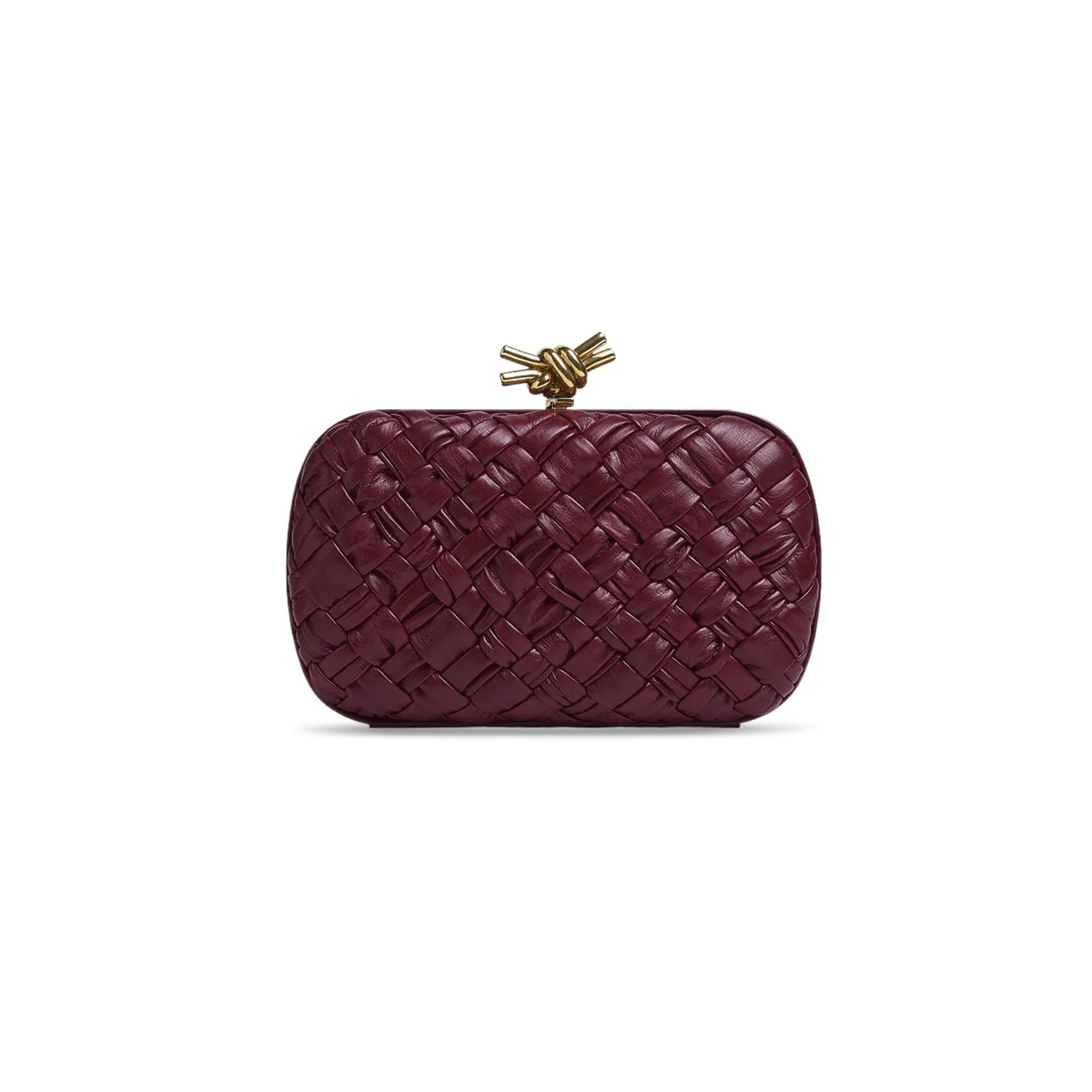 bo*te*ga Ve*ne*ta knot minaudiÈre clutch 717622v2h412250 (20.5*12.5*6cm)